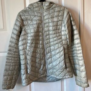 The North Face feather puffer jacket